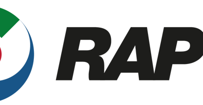 The RAP4 logo with a coloured icon and black text